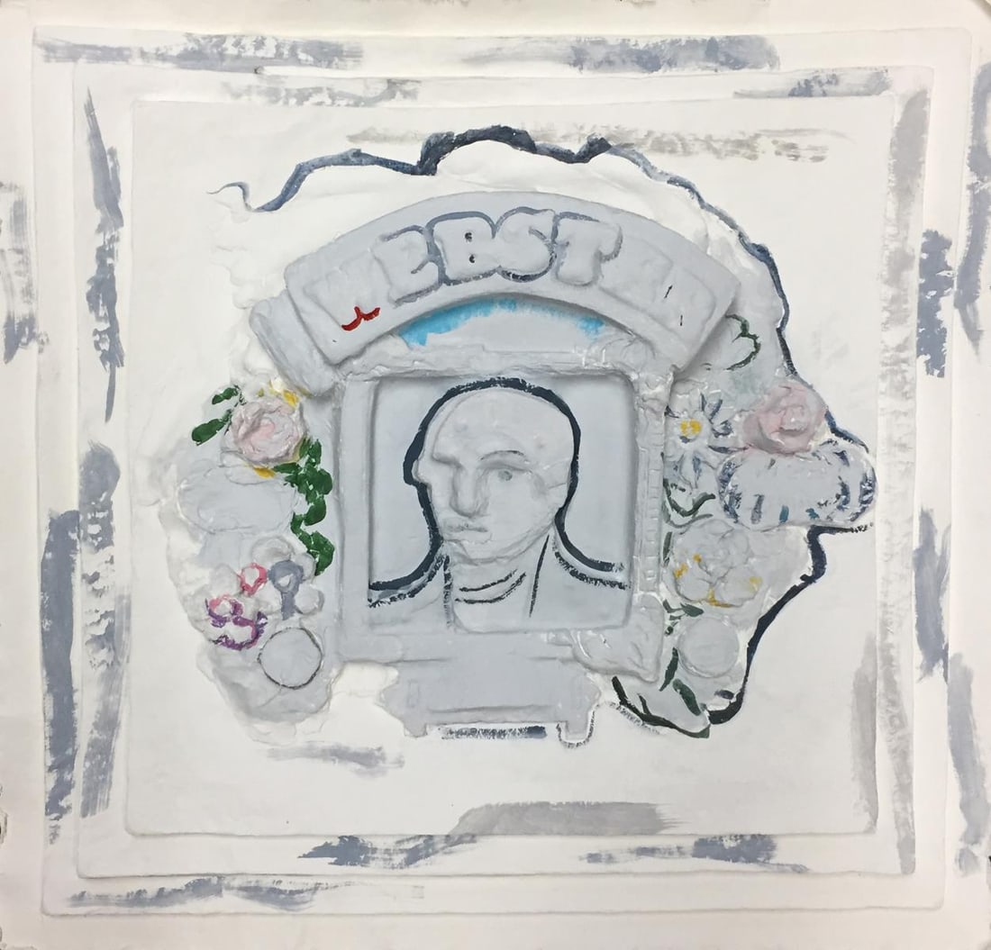 Larry Rivers - Webster's Birthday Cake: Artist: Larry Rivers Title: Webster's Birthday Cake Year: 1980 Dimensions: 20 1/4in. by 19 1/2in. Weight: 0 Edition: From the Rare Limited Edition Me