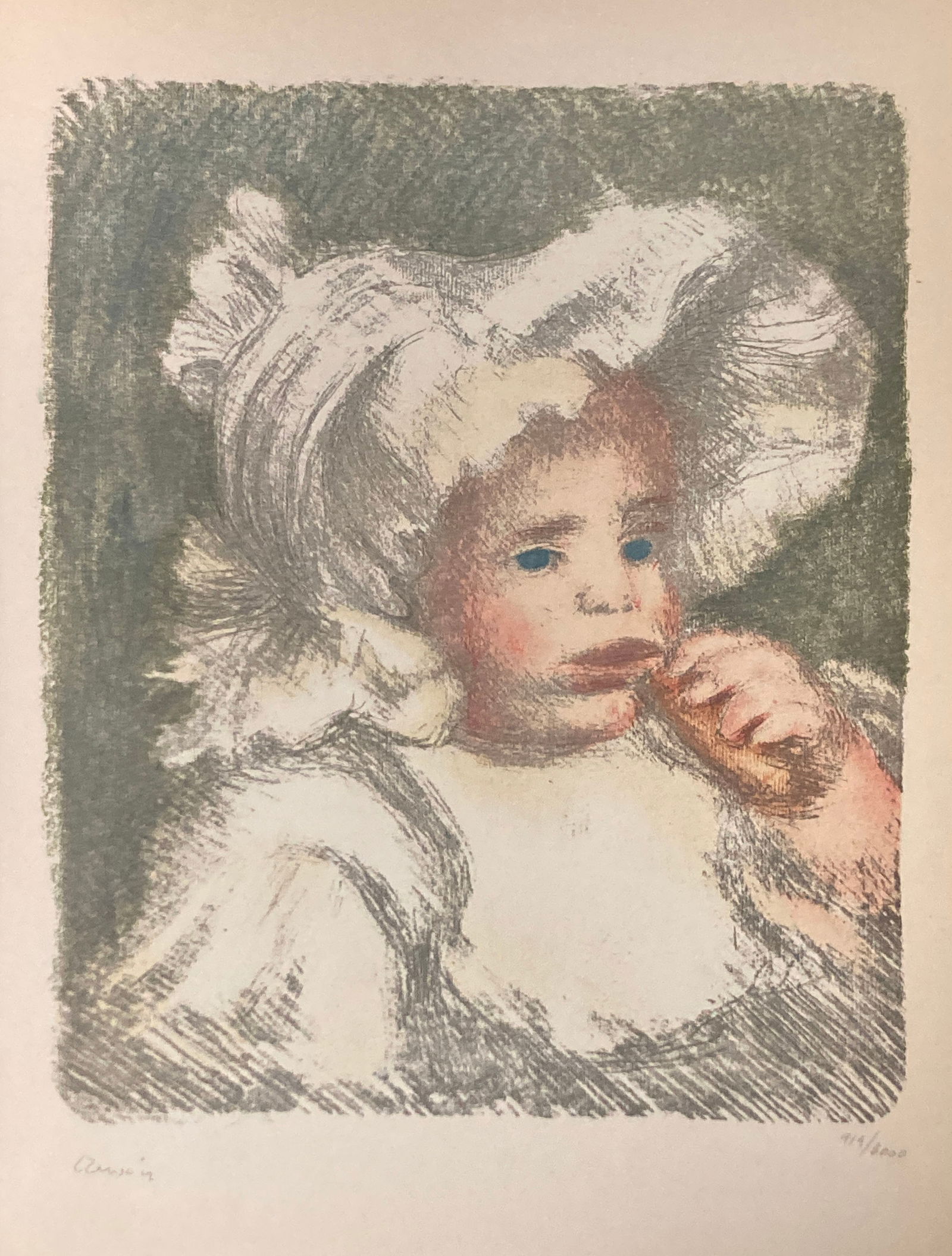 Pierre-Auguste Renoir (After) - L'Enfant Au Biscuit (1 of 1)