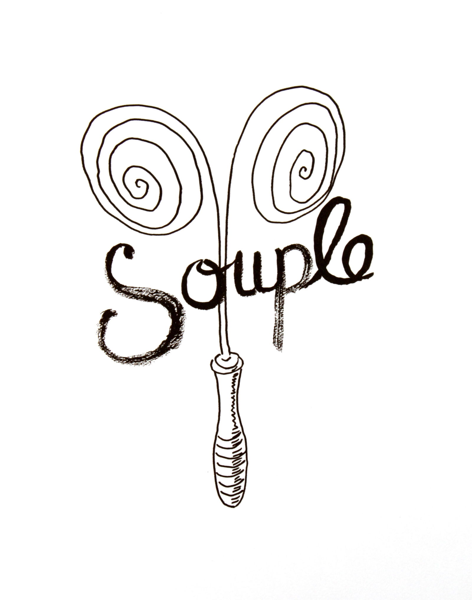 Man Ray - Souple: Artist: Man Ray Title: Souple Year: 1948 Dimensions: 15in. by 11.25in. Edition: From the limited edition of 150 Publisher: Editions Pierre Belfond Paris