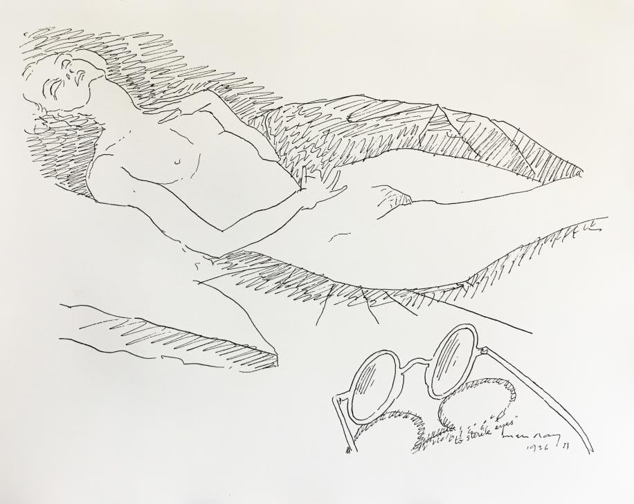 Man Ray - Untitled (Seeing): Artist: Man Ray Title: Untitled (Seeing) Year: 1937 Dimensions: 11in. by 8 3/4in. Edition: From the Rare Limited Edition Publisher: Jean Bucher Paris