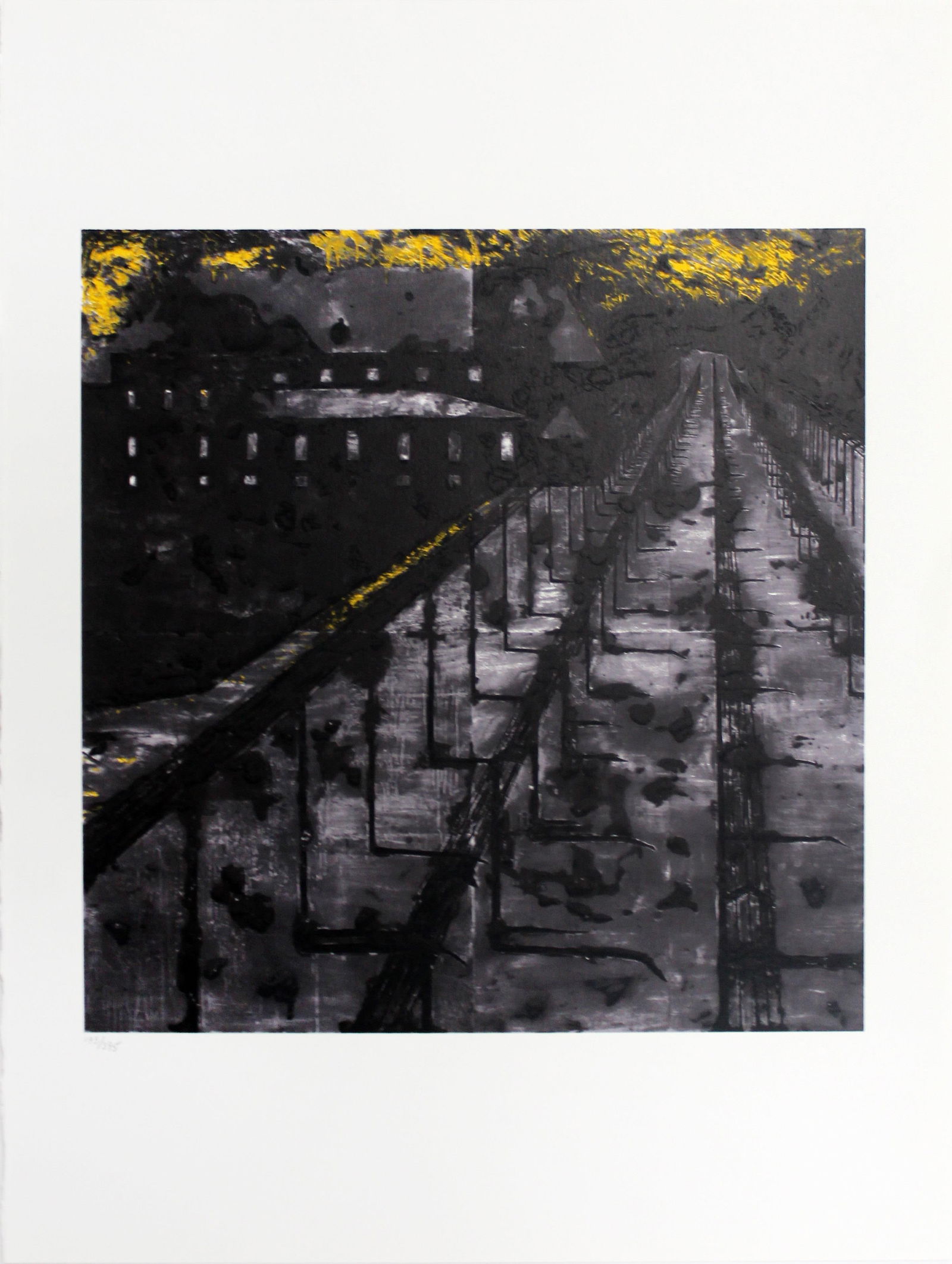 Donald Sultan - On the Boards (1 of 1)