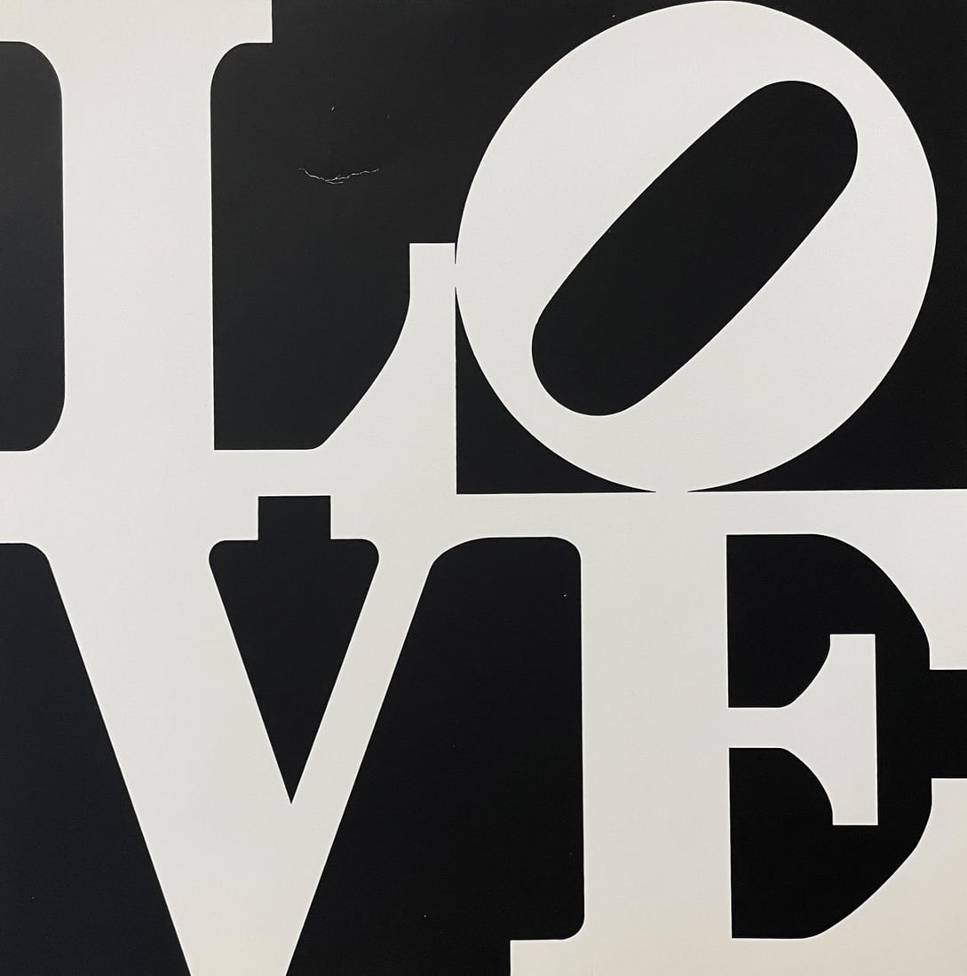 Robert Indiana - Untitled (Love) From Banner (1 of 1)
