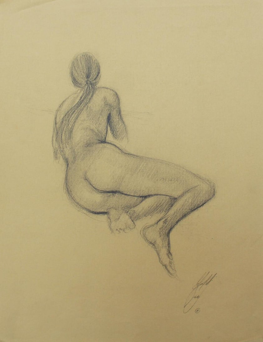 Bo Bartlett - Untitled Figure Study XI (1 of 1)