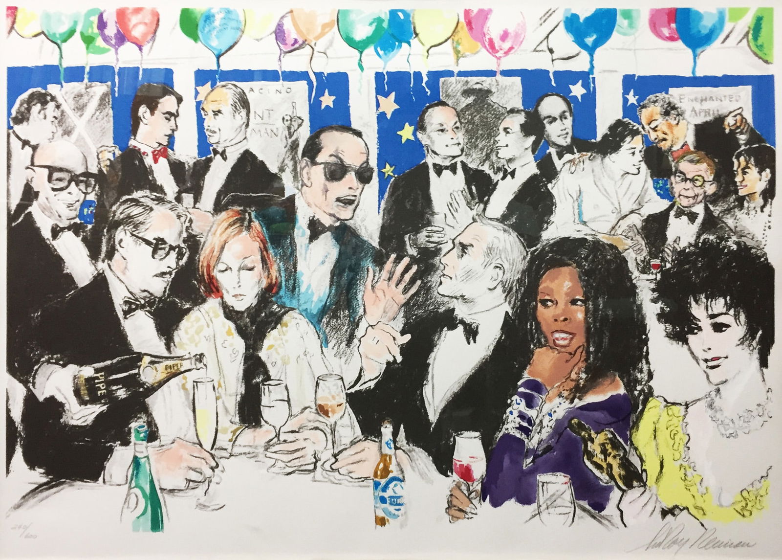 Leroy Neiman - Celebrity Night at Spago (1 of 1)