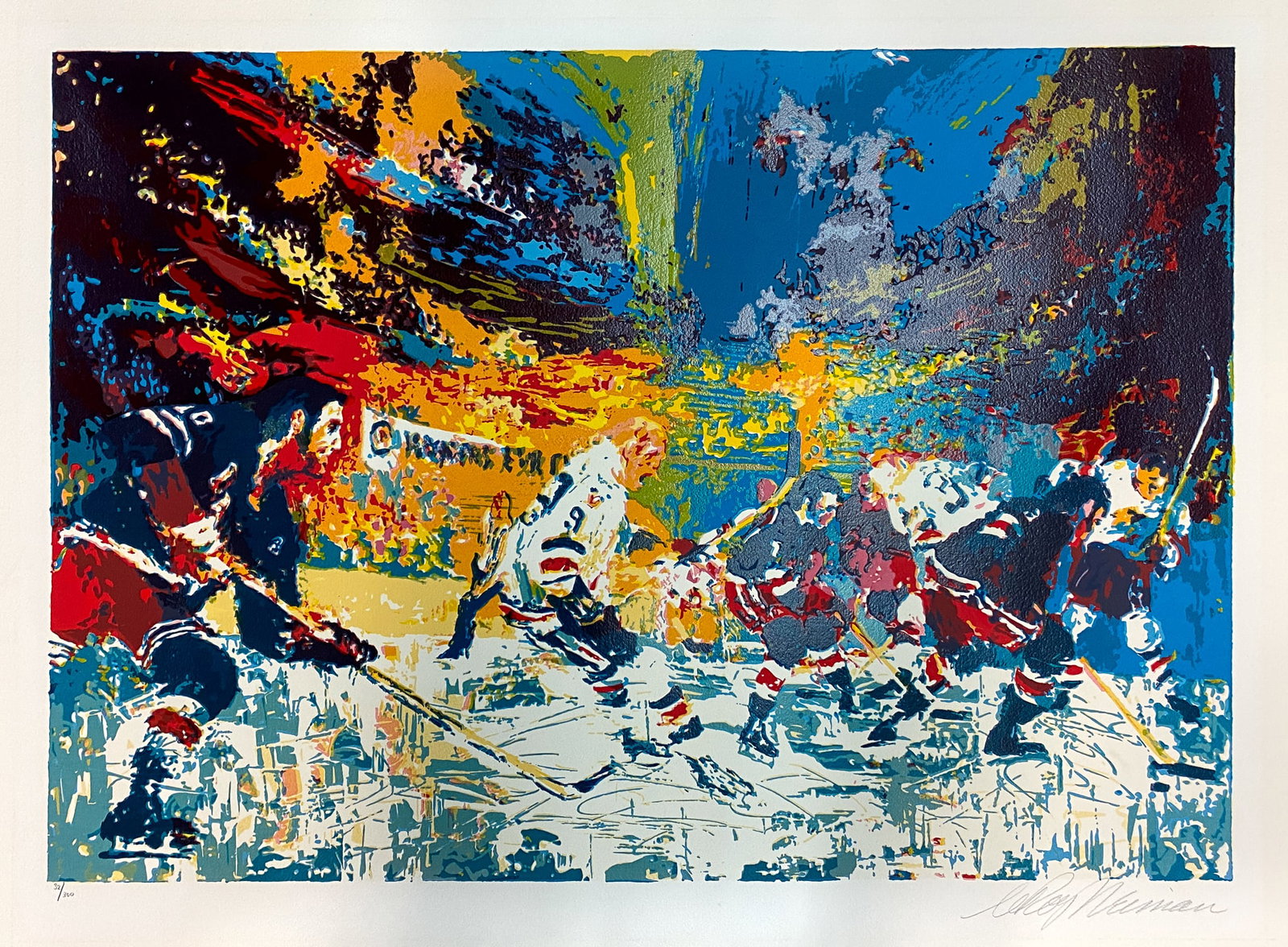 LeRoy Neiman - Hockey (1 of 1)