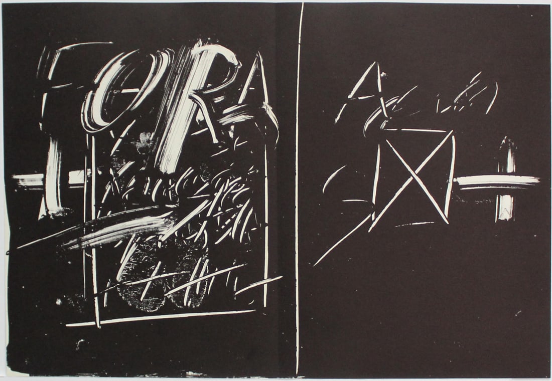 Antoni Tapies (After) - Monotype II (1 of 1)