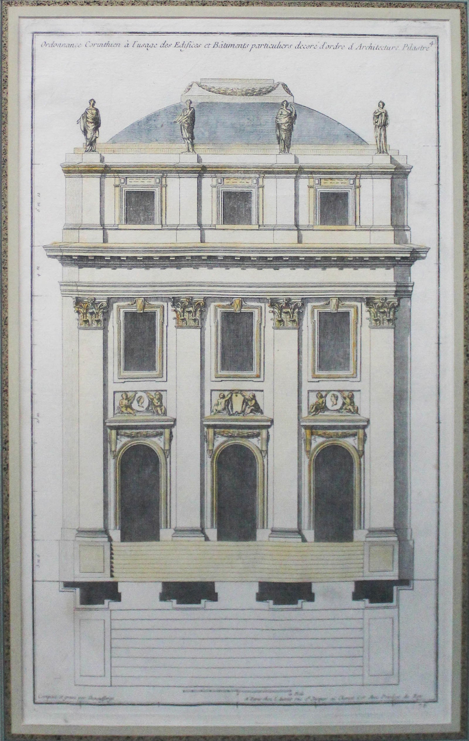 Unknown Artist - Architectural Engraving, Untitled XIX (1 of 1)