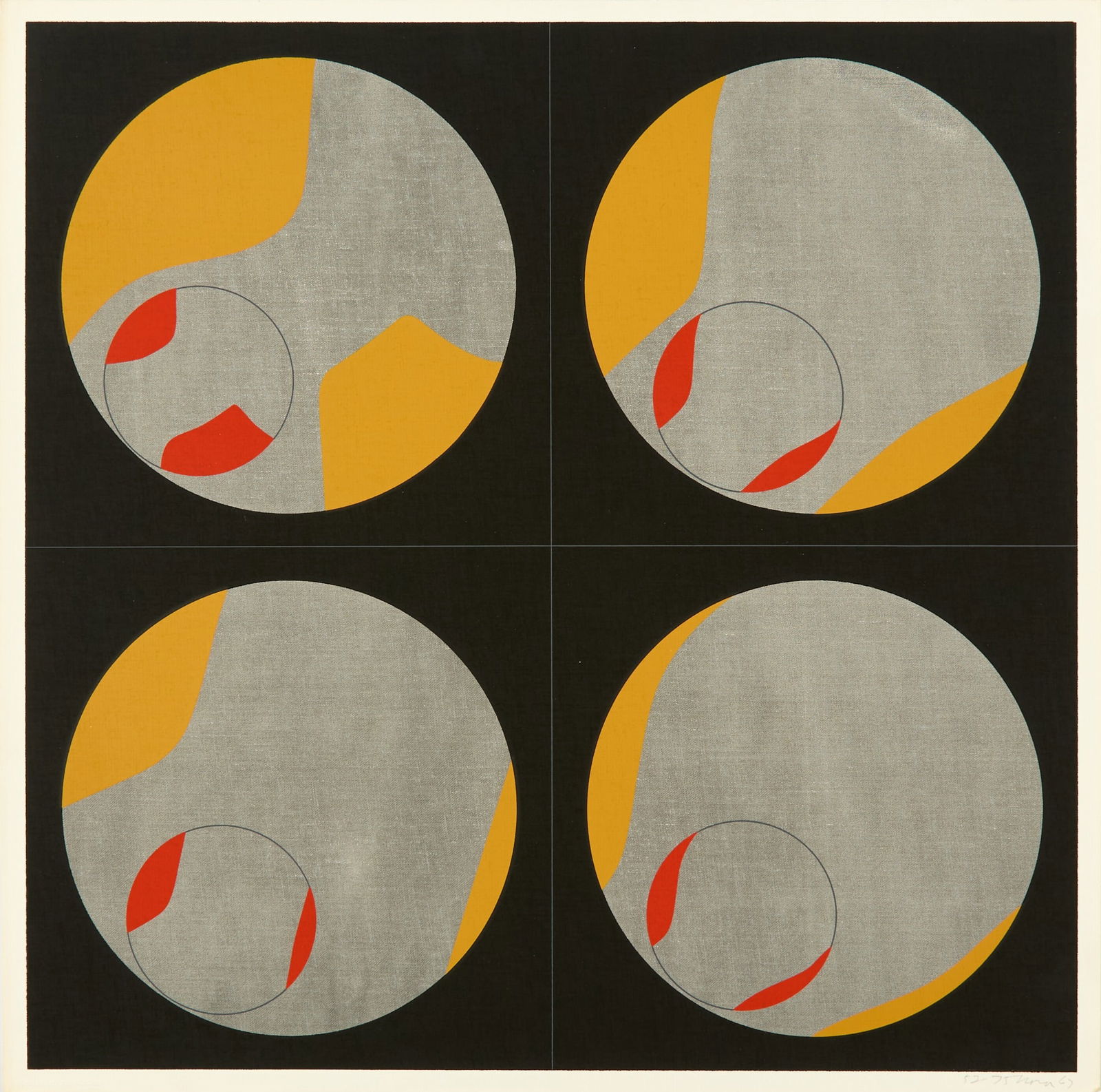 Ernest Trova - Untitled (from Study: Falling Man Series II): Artist: Ernest Trova Title: Untitled (from Study: Falling Man Series II) Year: 1967 Dimensions: 24 x 24 in. Edition: 52 from the limited edition of 75 Publisher: