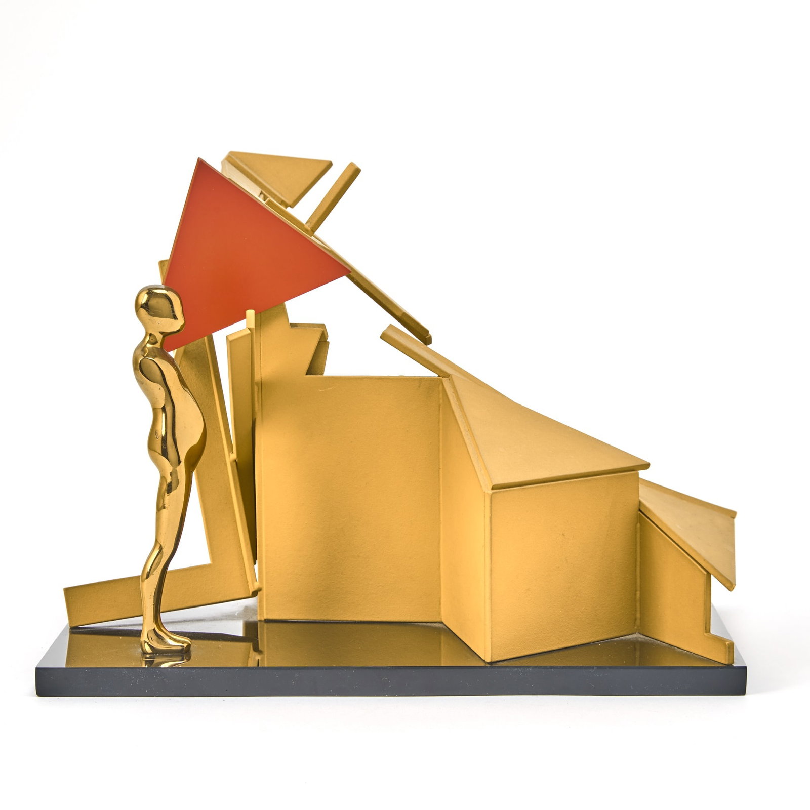 Ernest Trova - Abstract Variations #64: Artist: Ernest Trova Title: Abstract Variations #64 Year: 1987 Dimensions: 8 3/4 x 11 1/4 x 7 5/8 in. Edition: 8 from the limited edition of 99 Publisher: 2:30