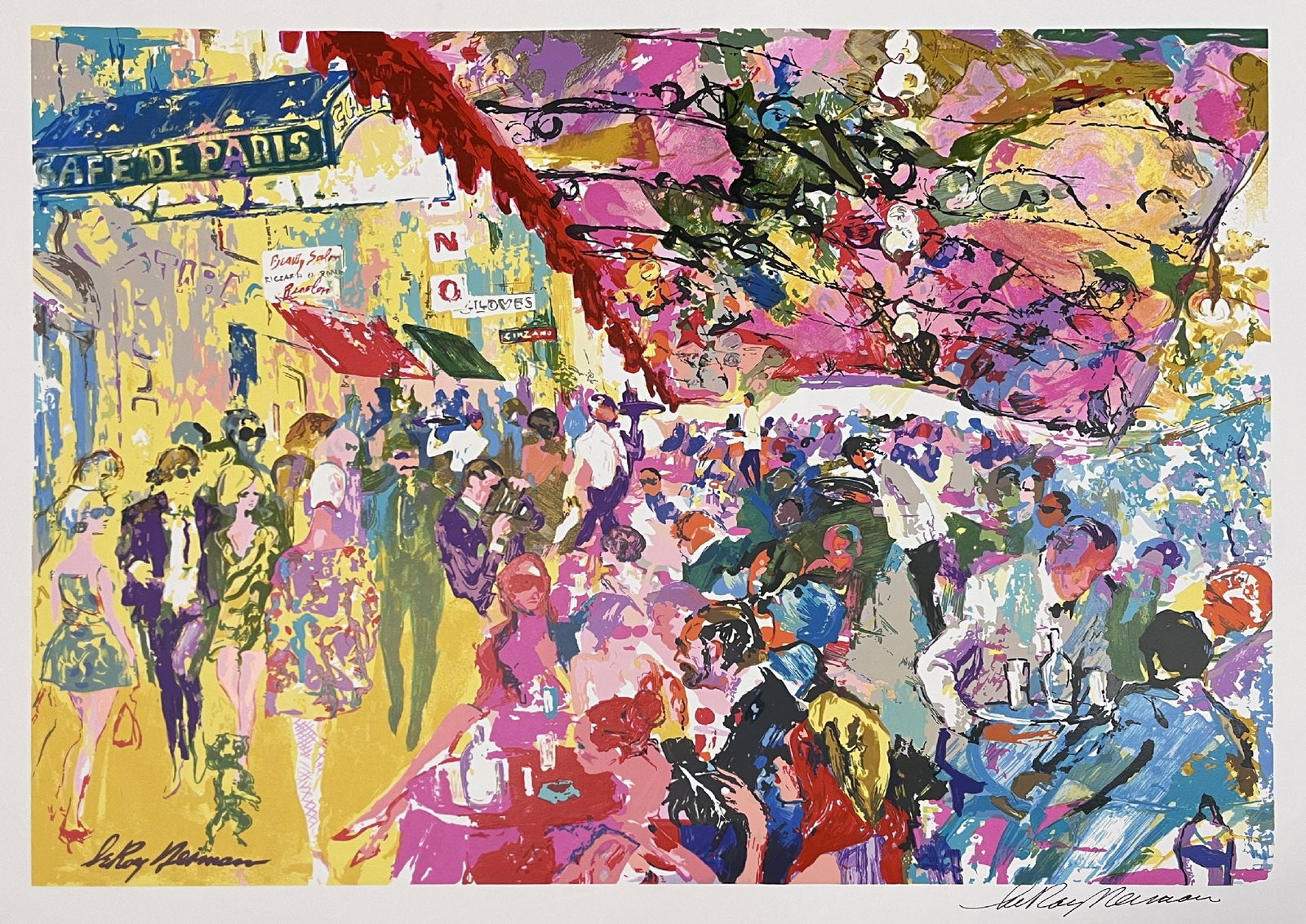 LeRoy Neiman - Via Veneto (1 of 1)