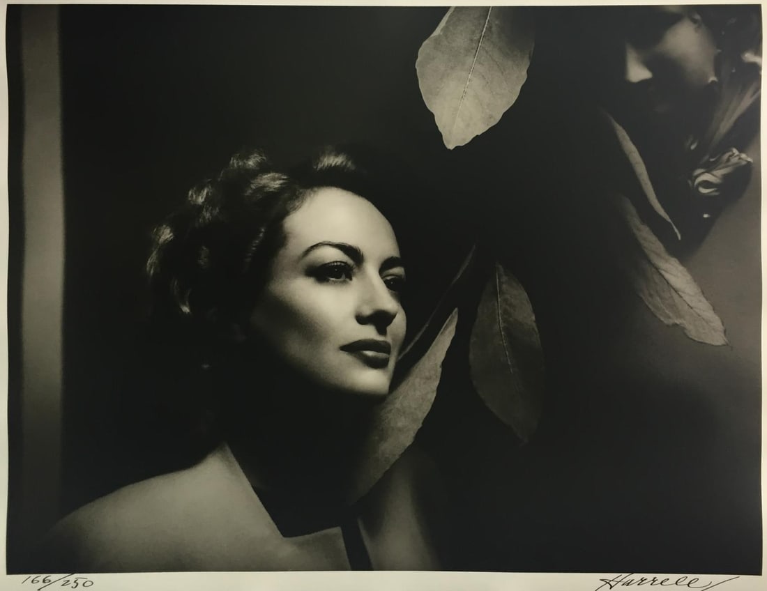 George Hurrell - Joan Crawford: Artist: George Hurrell Title: Joan Crawford Year: 1980 Dimensions: 16 1/4in. by 20in. Edition: From the Rare Limited Edition of 250 Publisher: Creative Art Imag