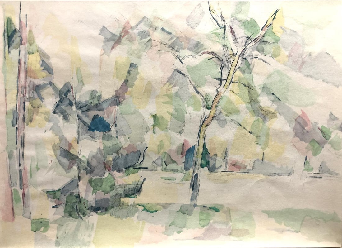 Paul Cezanne (After) - Sous-bois (1 of 1)