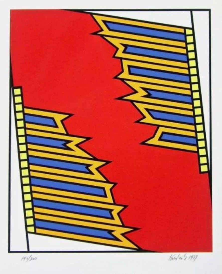 Nicholas Krushenick - Silver Liner (1 of 1)