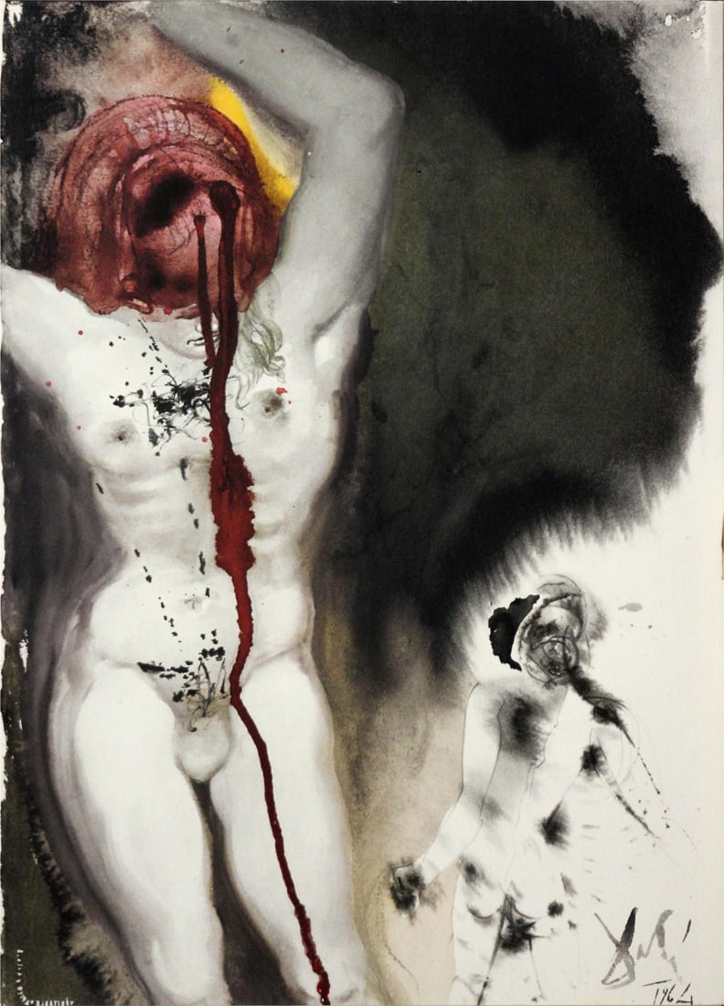 Salvador Dali - David and the Philistine (1 of 1)