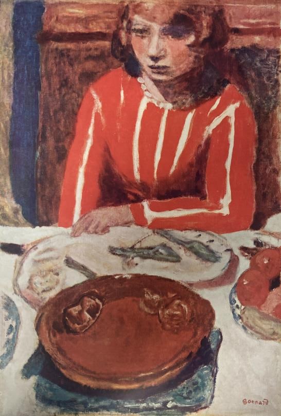 Pierre Bonnard - Le Dejeuner (After): Artist: Pierre Bonnard Title: Le Dejeuner Dimensions: 14in. by 10.5in. Edition: From the rare limited edition Medium: Offset Lithograph on Paper Condition: Exce