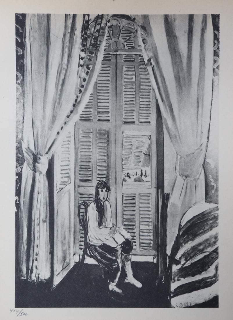 Henri Matisse - Les marocains from"XX Siecle No .4" (1 of 1)