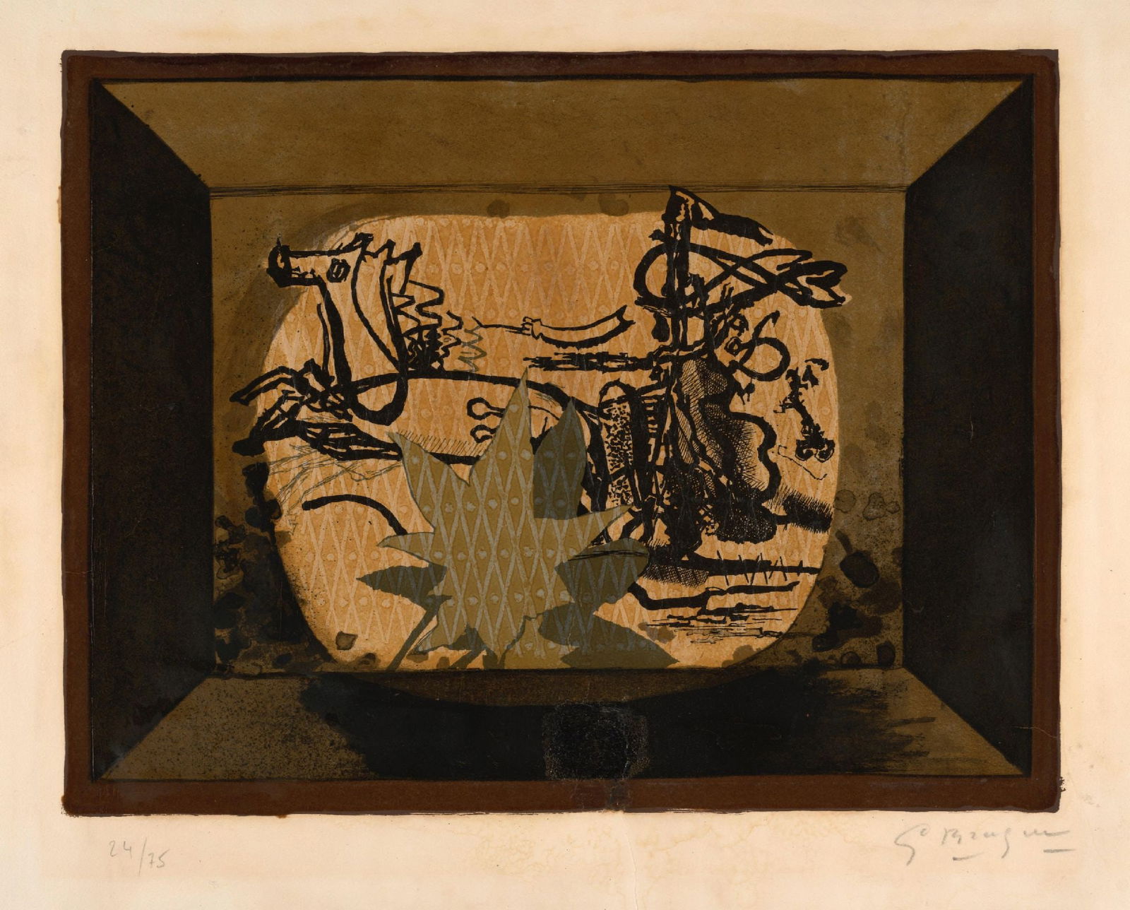 Georges Braque - Le Char III (Char Verni) (1 of 1)