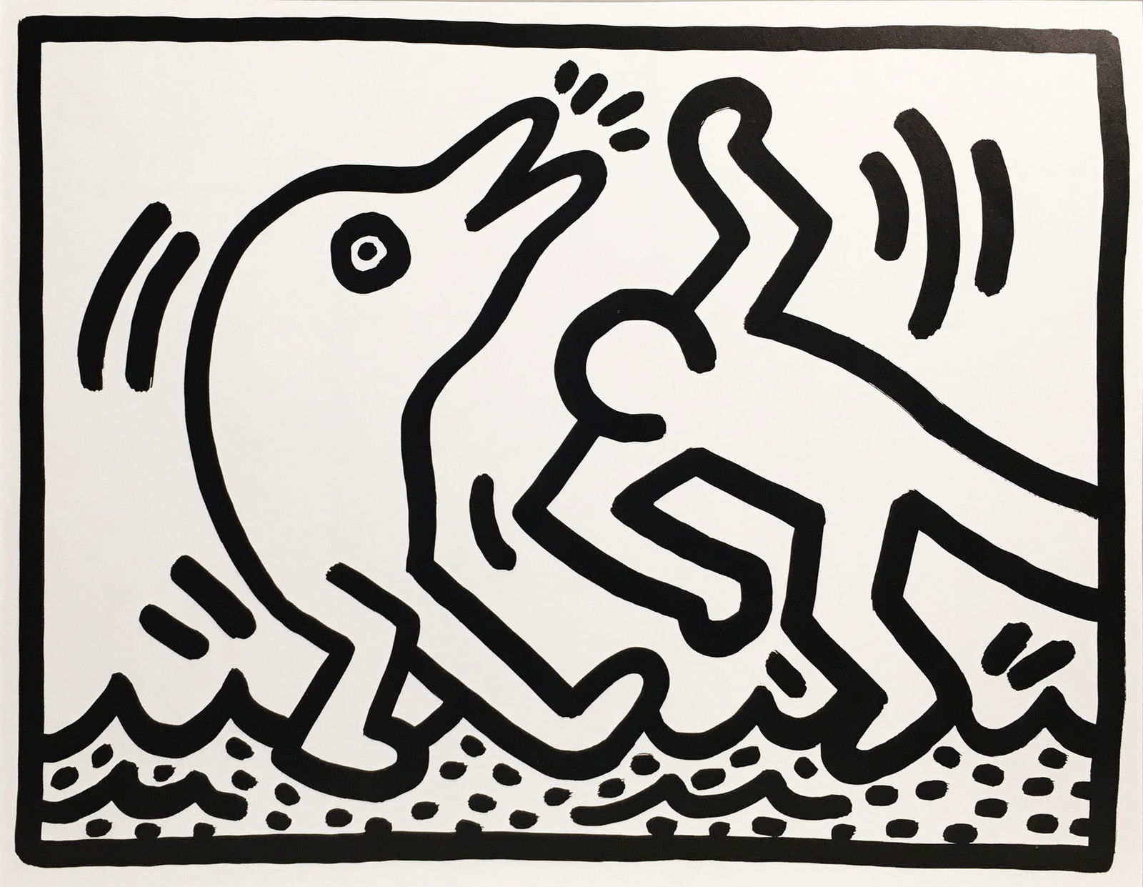 Keith Haring - October II (1 of 1)