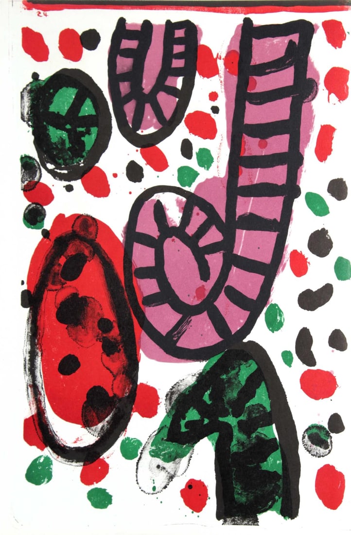 Alan Davie - Untitled from "One Cent Life" (1 of 1)