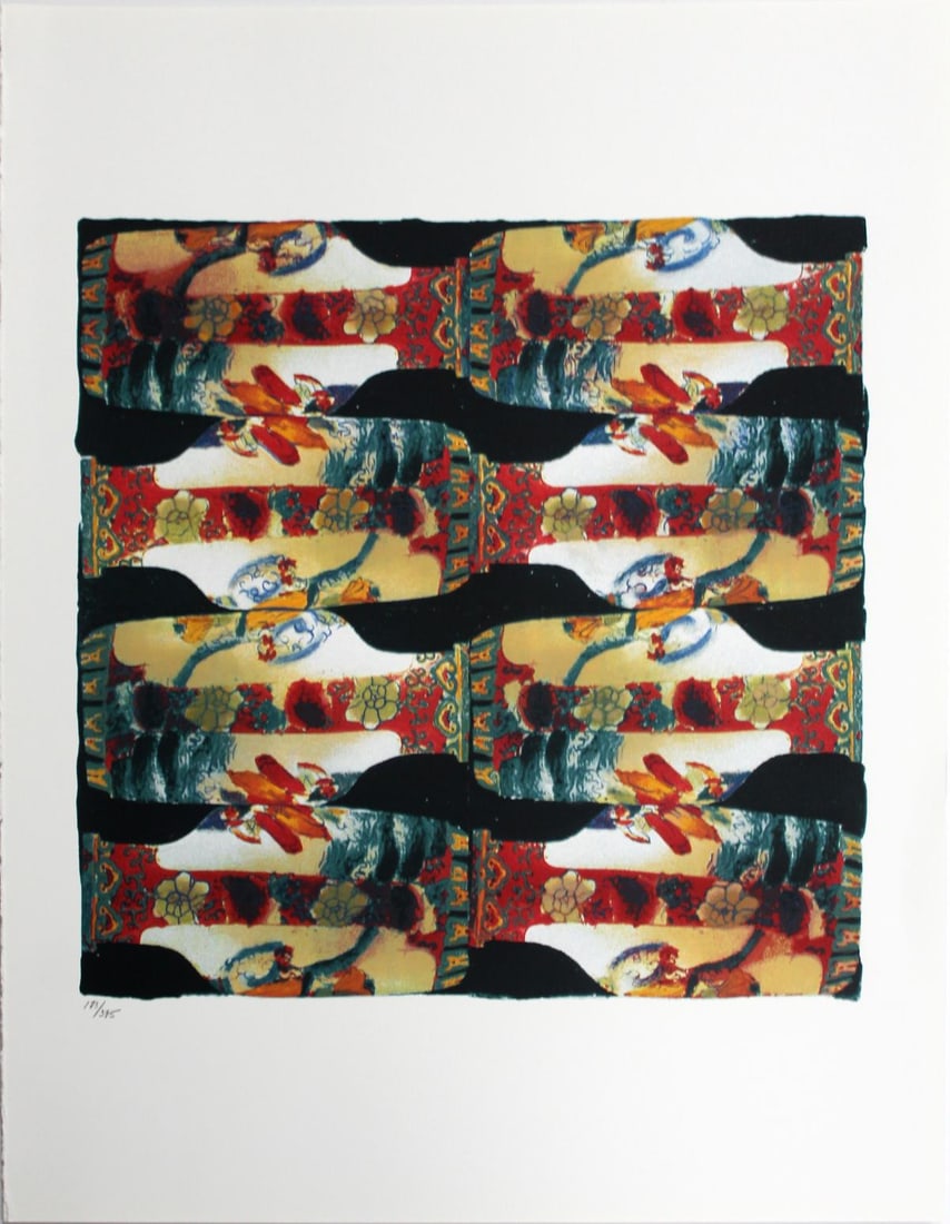 Donald Sultan - Untitled from "Visual Poetics": Artist: Donald Sultan Title: Untitled from "Visual Poetics" Year: 1998 Dimensions: 22in. by 17in. Edition: From the limited edition of 395 Publisher: Marco Fine Arts