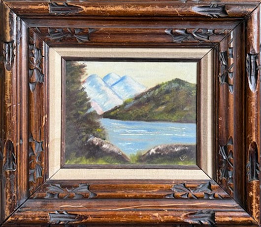 Unknown Artist - Untitled: Artist: Unknown Artist Title: Untitled Dimensions: 10 x 8 in. Medium: Acrylic Paint on canvas Condition: Excellent Comes with Letter of authenticity and guaranteed