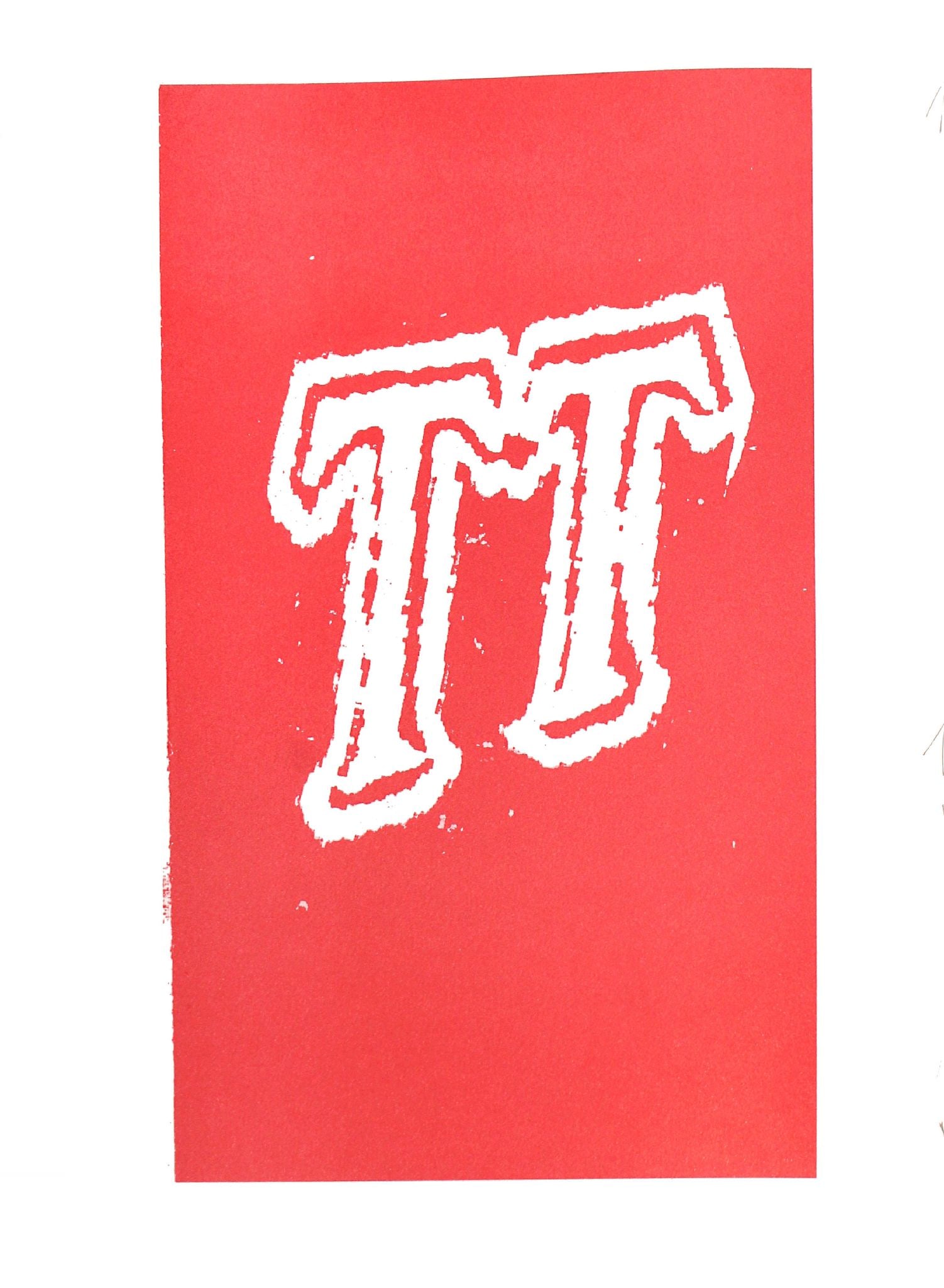 David Hockney - Letter T from "Hockney (1 of 2)