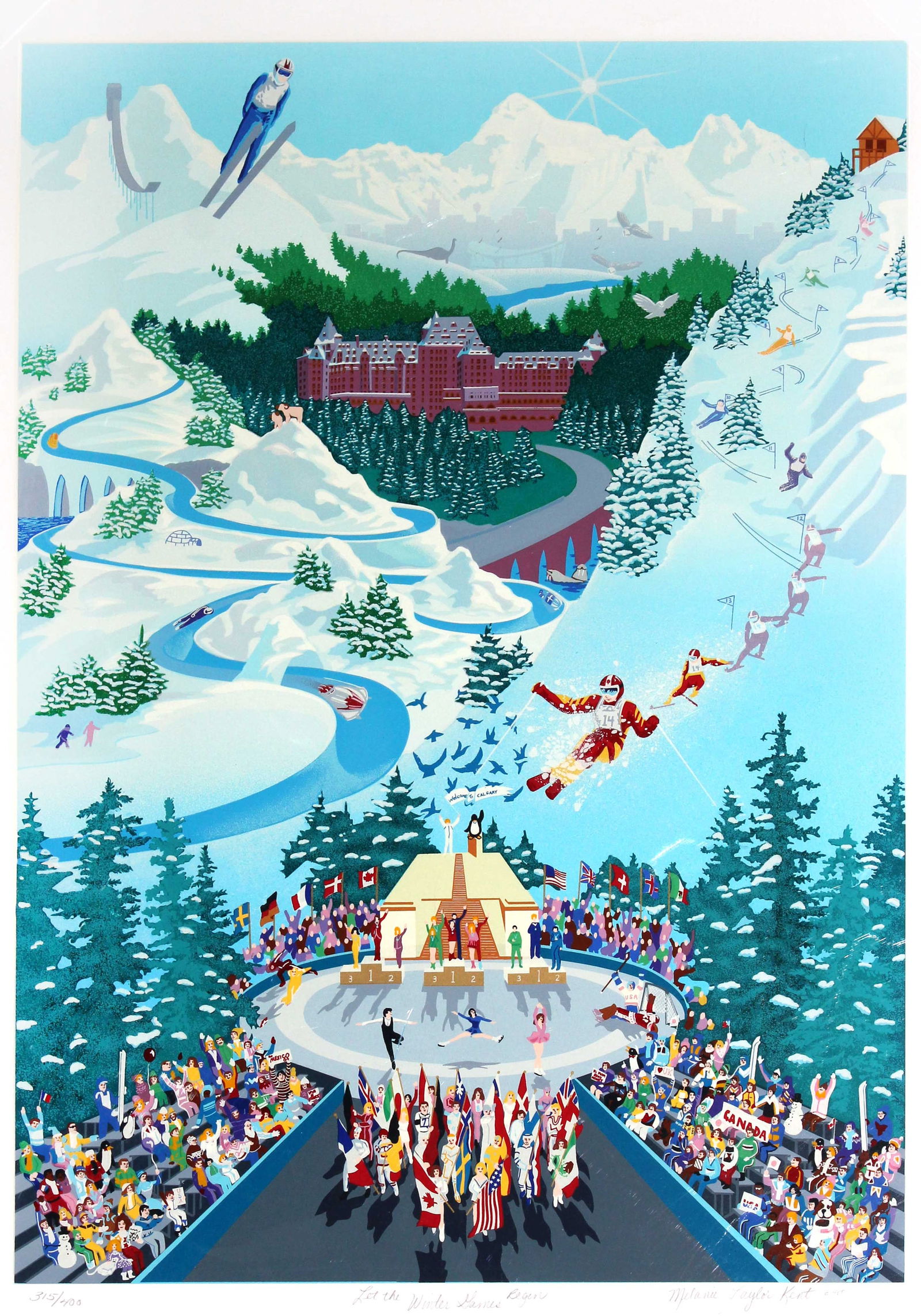 Melanie Taylor Kent - Let the Winter Games Begin (1 of 4)