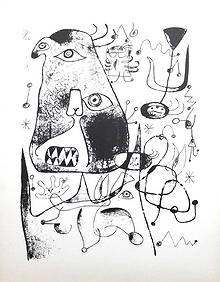 Joan Miro - Lithograph XI (1 of 1)