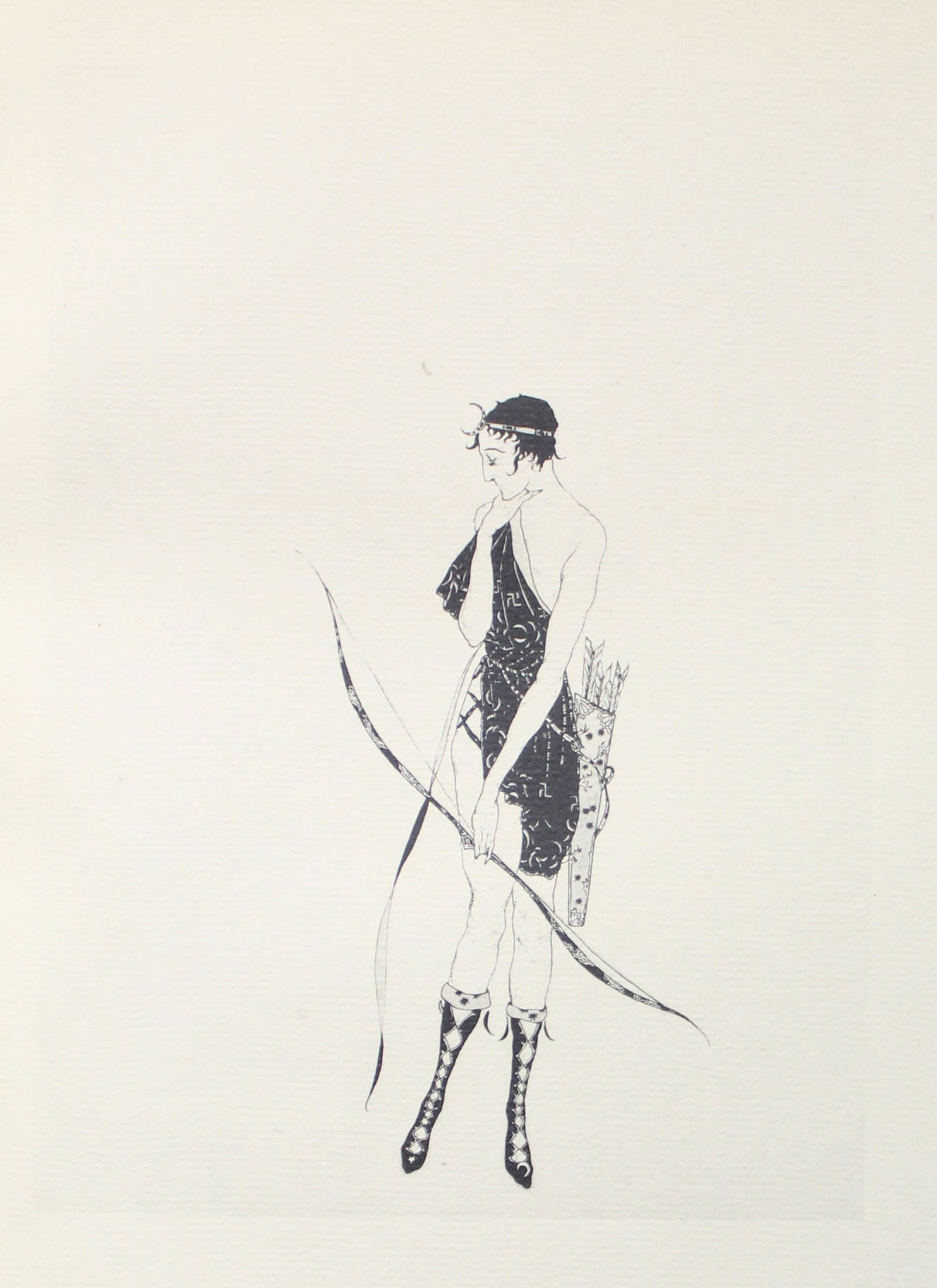 Alastair - Diana the Huntress from the Temptation of St Anthony: Artist: AlastairTitle: Diana the Huntress from the Temptation of St AnthonyYear: 1925Dimensions: 12 3/4 x 9 7/8 in.Edition: From the Rare Limited Edition of 975Publisher: Alfred A Knopf, New