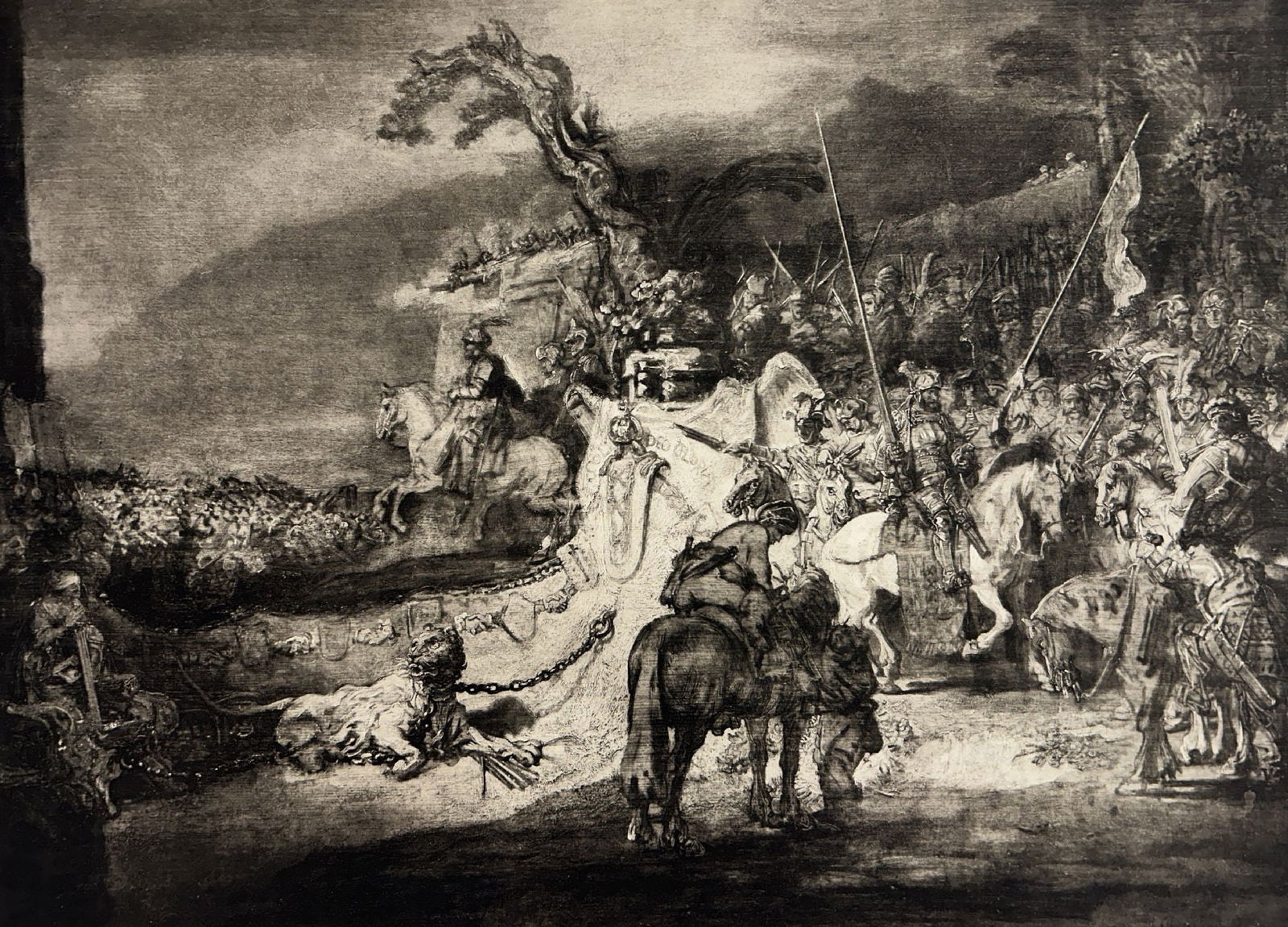 Rembrandt van Rijn (After) - The Unity In The Country (1 of 1)