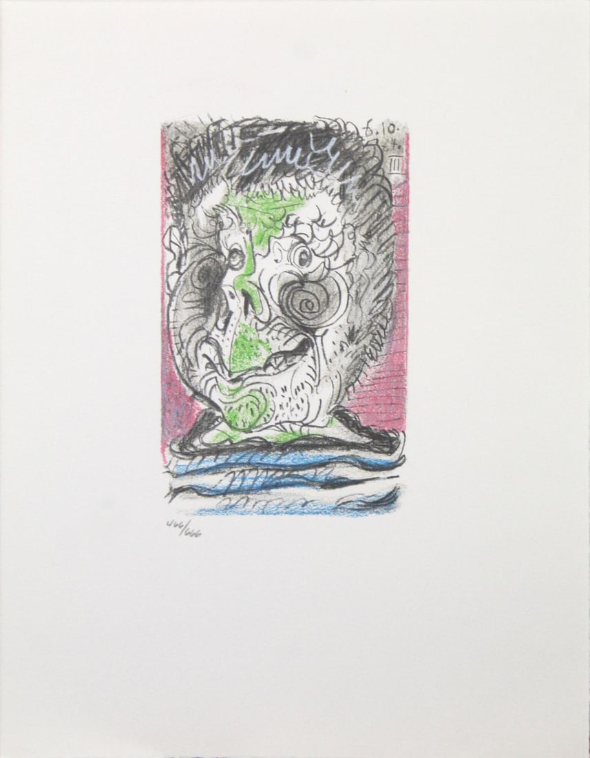 Pablo Picasso (After)- Untitled (6.10.64.III) (1 of 1)