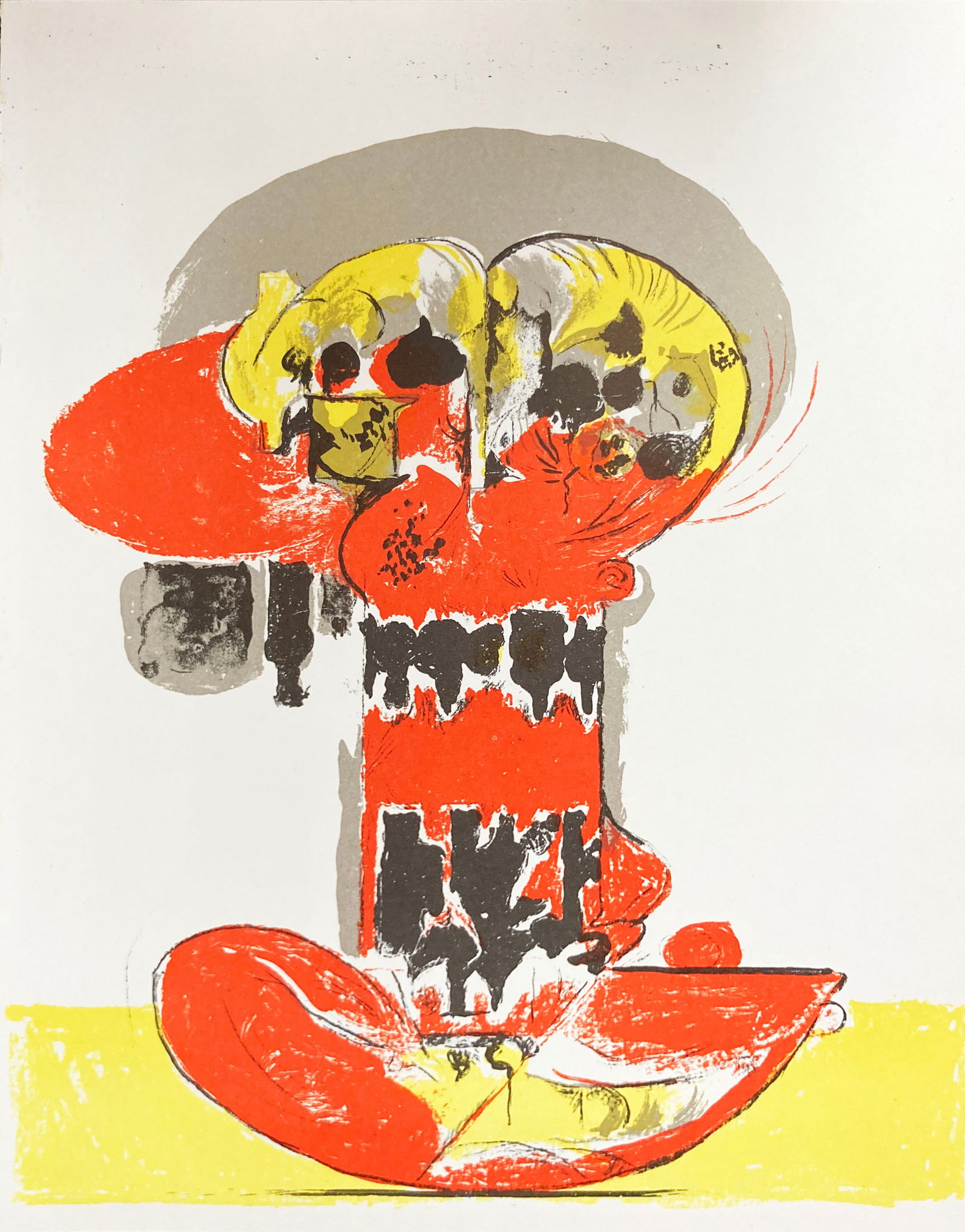 Graham Sutherland - Untitled: Artist: Graham SutherlandTitle: UntitledYear: 1979Dimensions: 9 x 12 in.Edition: From the limited editionSuite: XXe SiecleMedium: Original lithograph on paperCondition: ExcellentSignature Details: