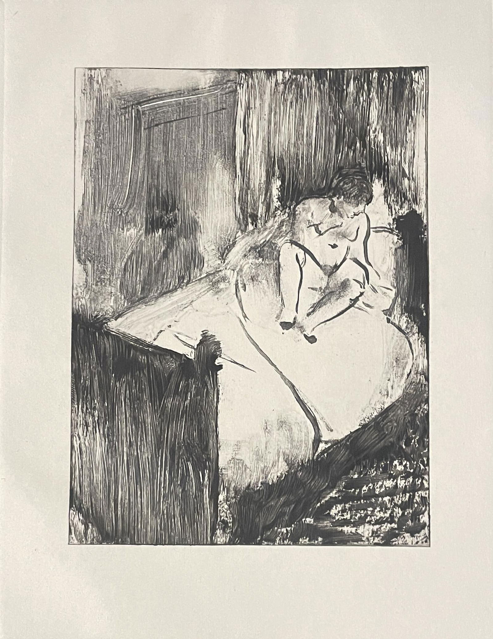 Edgar Degas (after) - Untitled from "Mimes des Courtisanes du Lucien": Artist: Edgar Degas (after)Title: Untitled from "Mimes des Courtisanes du Lucien"Year: 1935Dimensions: 9 3/4in. by 12 3/4in.Edition: From the rare limited edition of 325Publisher: Paris :
