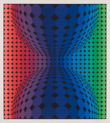 Victor Vasarely - Attika 3 (1 of 1)