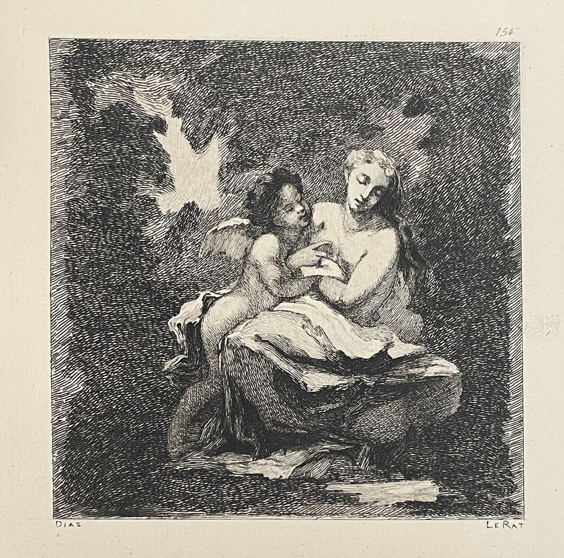 Narcisse Virgile Diaz - Nymphe et Amour (1 of 1)