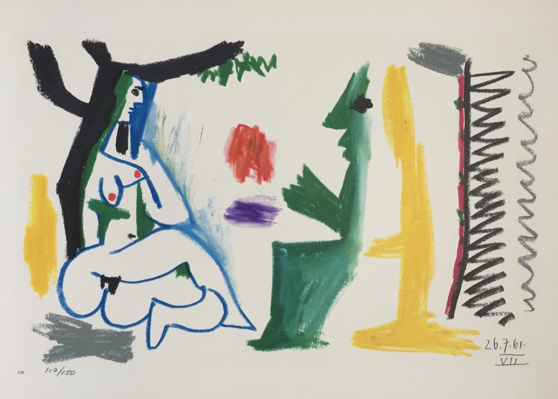 Pablo Picasso (After) - Untitled from "Les Dejeuneres" (1 of 1)