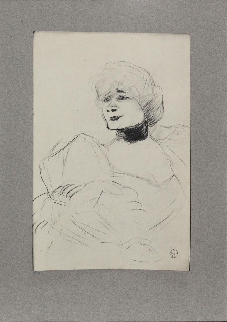 Henri Toulouse-Lautrec (After) - Madmeoiselle Marcelle (1 of 1)