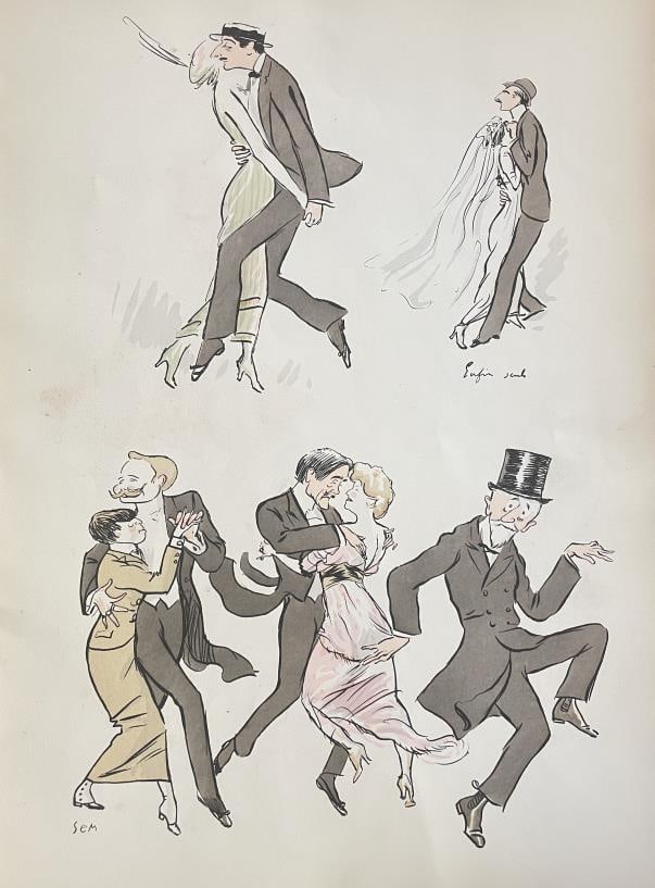 Sem (Georges Goursat) - Plate 14 From Tangoville (1 of 1)