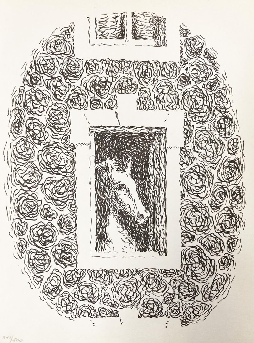 Rene Magritte - Untitled (Horse) (1 of 1)