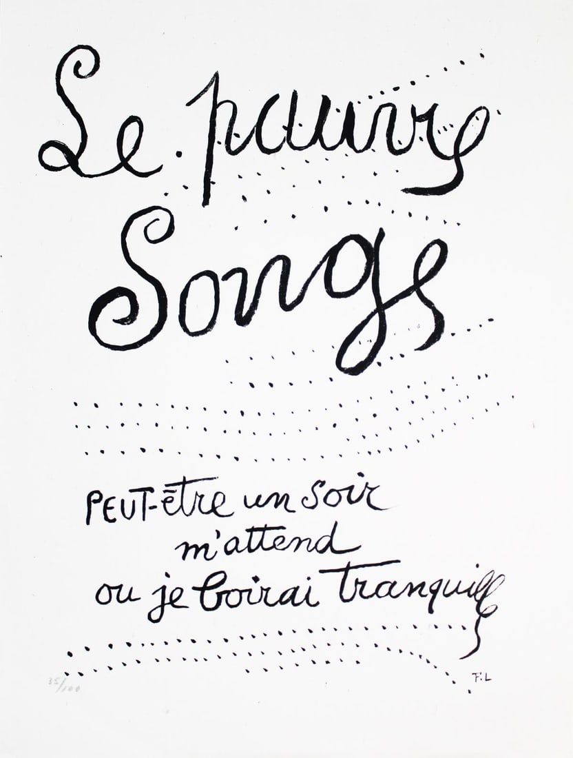 Fernand Leger - Illuminations XIII (Additional Suite): Artist: Fernand Leger Title: Illuminations XIII (Additional Suite) Year: 1949 Dimensions: 13in. by 9.75in. Edition: From the rare limited edition of 100 Publisher: