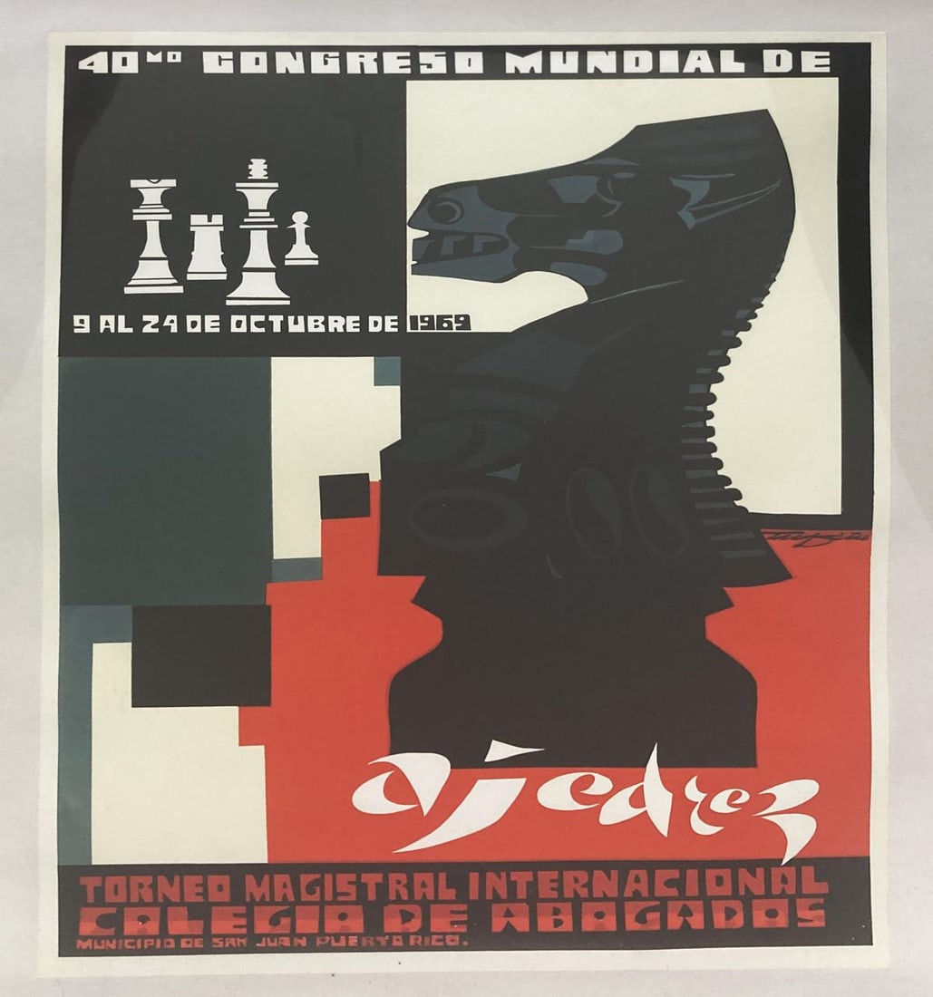 Vintage Poster - Chess Tournament (1 of 1)