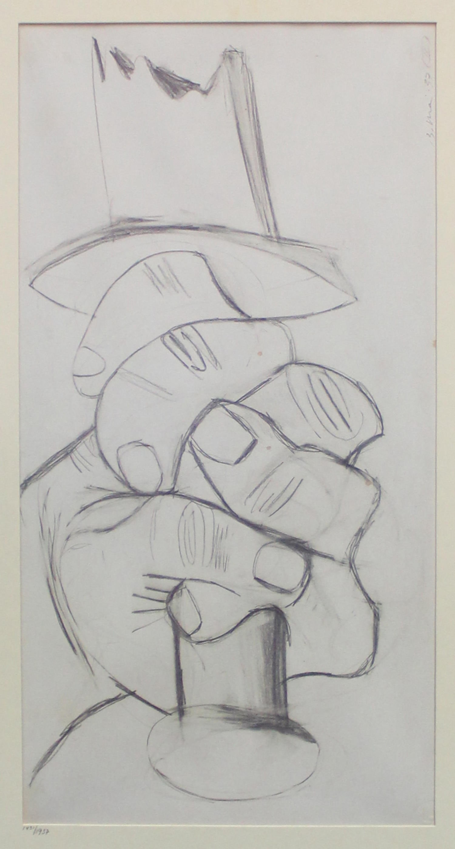 Pablo Picasso (After) - Study for Guernica 5: Comes with Letter of authenticity and guaranteed in perpetuity