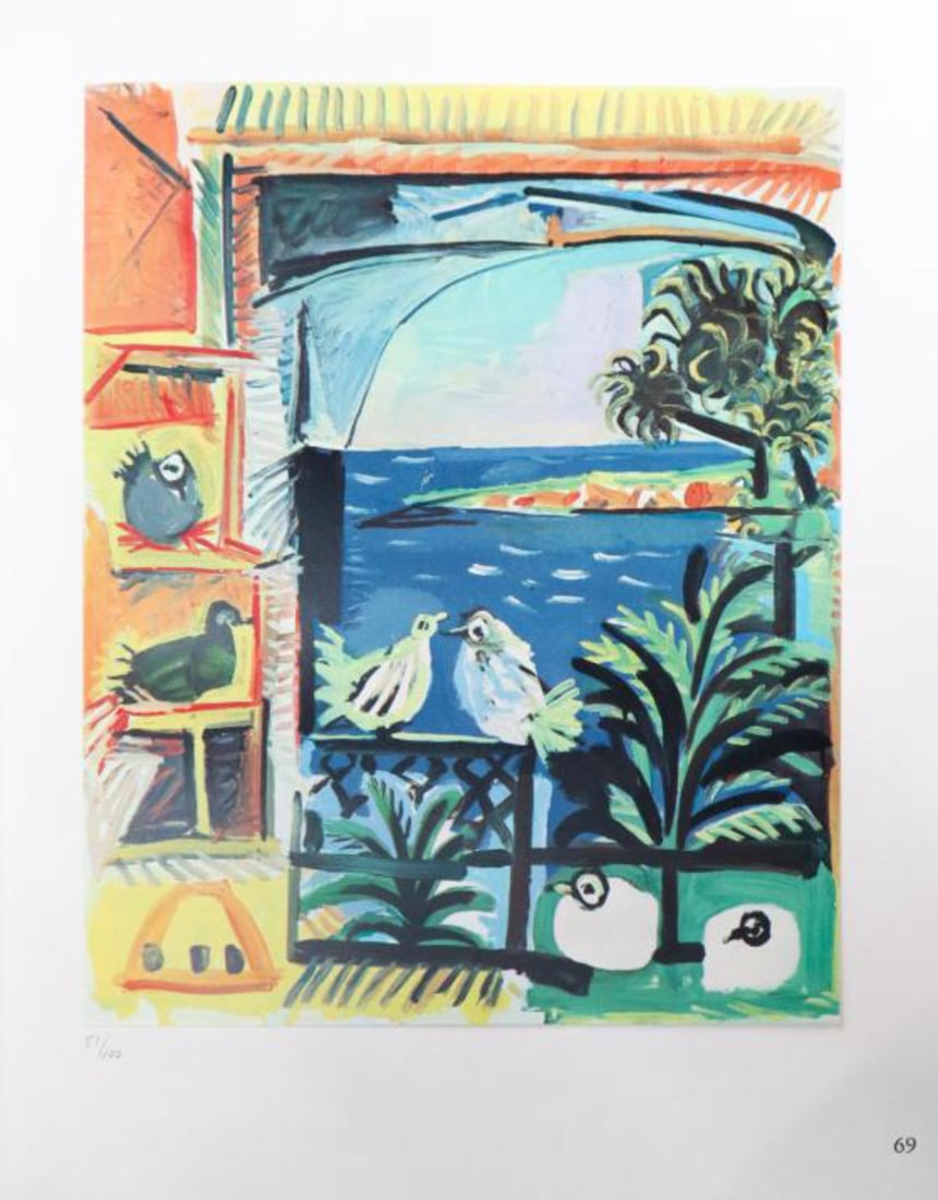 Pablo Picasso (After) - Les Menines: Artist: Pablo Picasso (After) Title: Les Menines Year: 1957 Dimensions: 7.5in. by 9in. Edition: From the rare limited edition of 100 Publisher: Editions Cercle