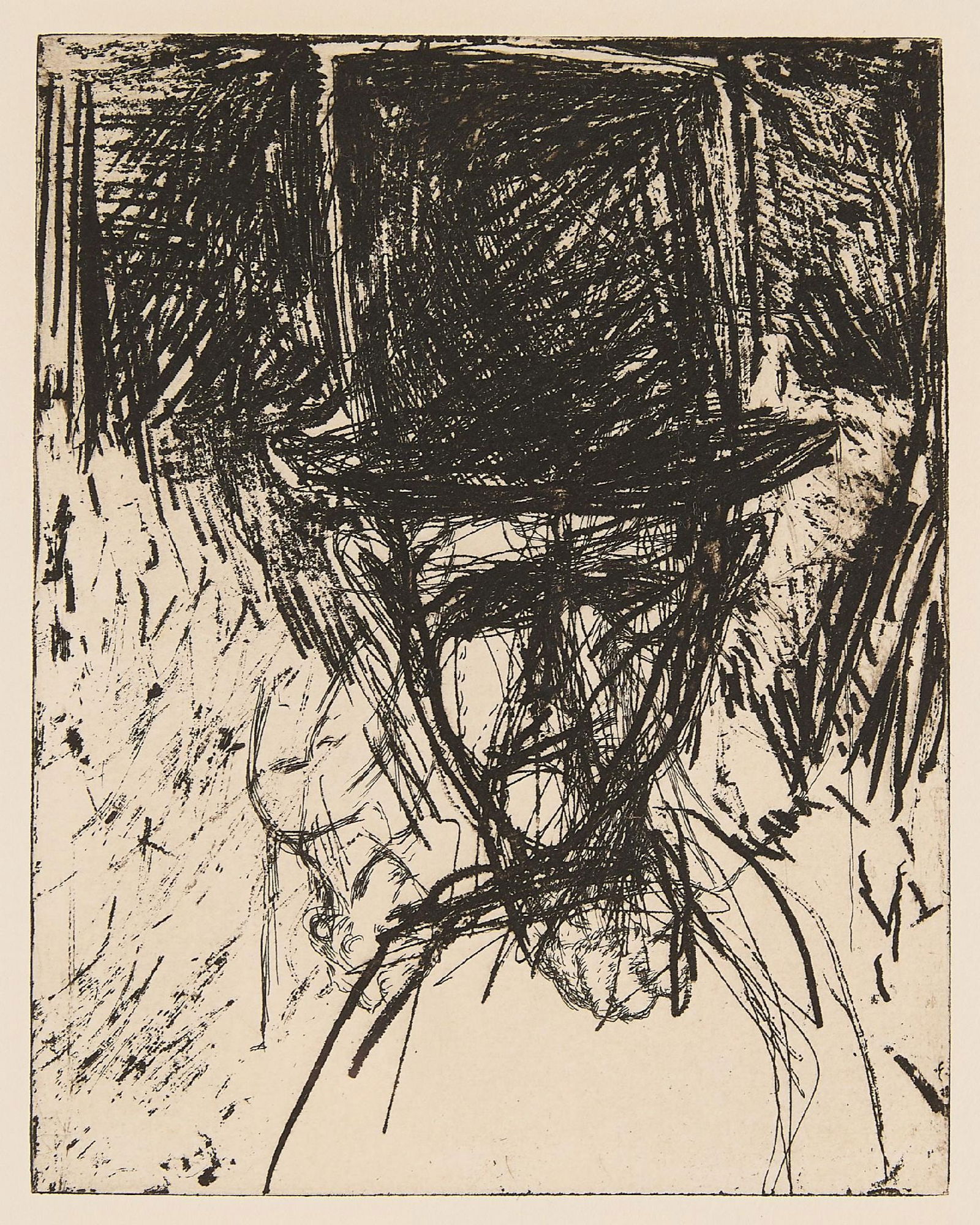 Jim Dine - 9 Studies for Winter Dream (Top Hat): Artist: Jim DineTitle: 9 Studies for Winter Dream (Top Hat) Year: 1995Dimensions: 13 x 10 in.Edition: 31 from the limited edition of 40Publisher: Pace Editions Inc., New YorkSuite: 9 Studies for