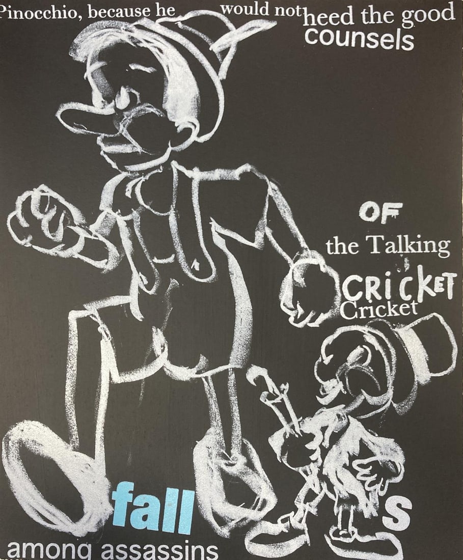 Jim Dine - Untitled from Pinocchio Suite: Artist: Jim DineTitle: Untitled from Pinocchio SuiteYear: 2005Dimensions: 22in. by 17.5in.Edition: From the rare limited edition of of 35Publisher: Steidl VerlagSuite: PinocchioMedium: Original