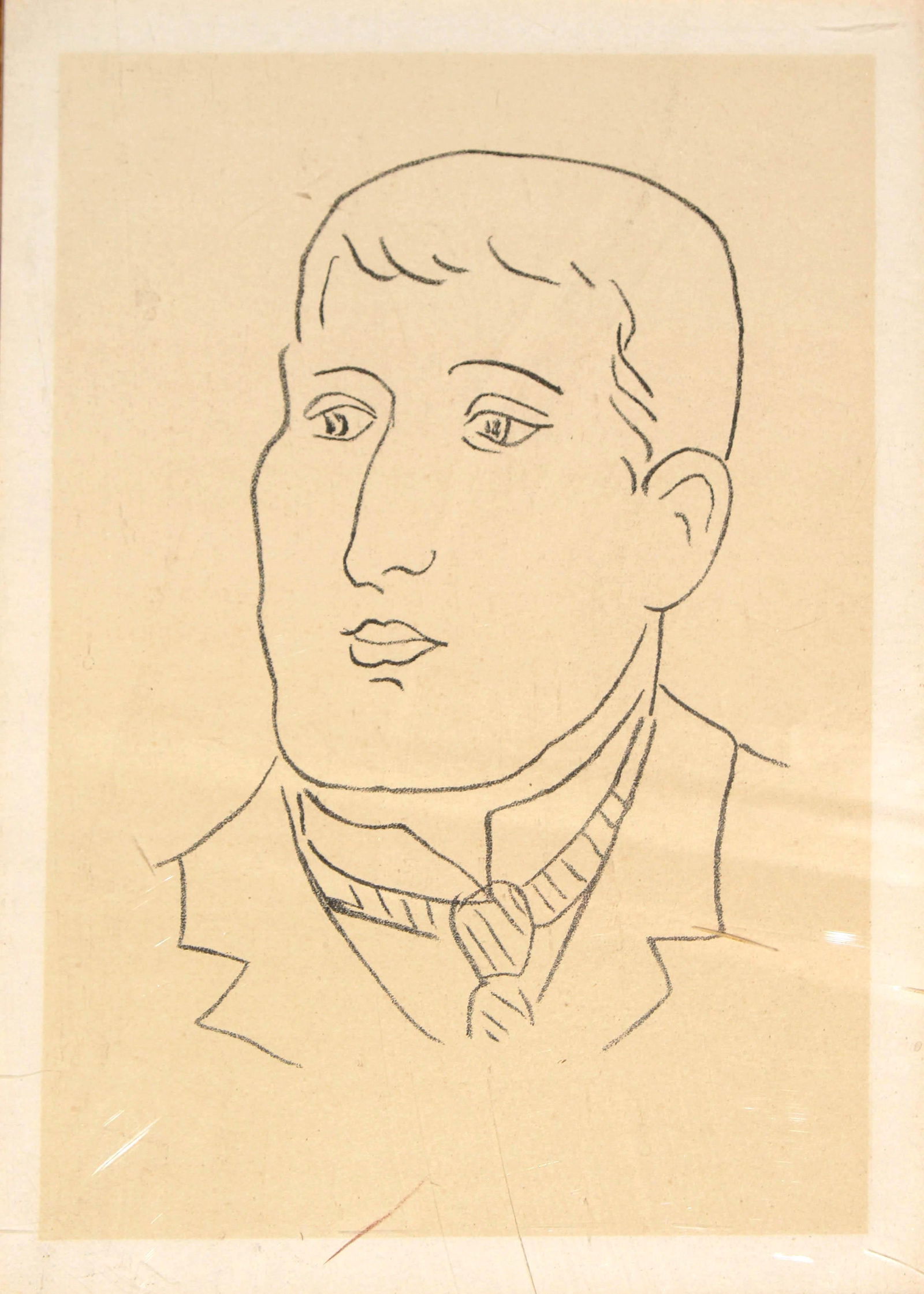 Henri Matisse - Poet of Mystification: Artist: Henri MatisseTitle: Poet of Mystification Year: 1967Dimensions: 6in. by 9in.Edition: From the rare limited editionPublisher: Raisone Etre Paris.Suite: ApollinaireMedium: LlithographCondition: