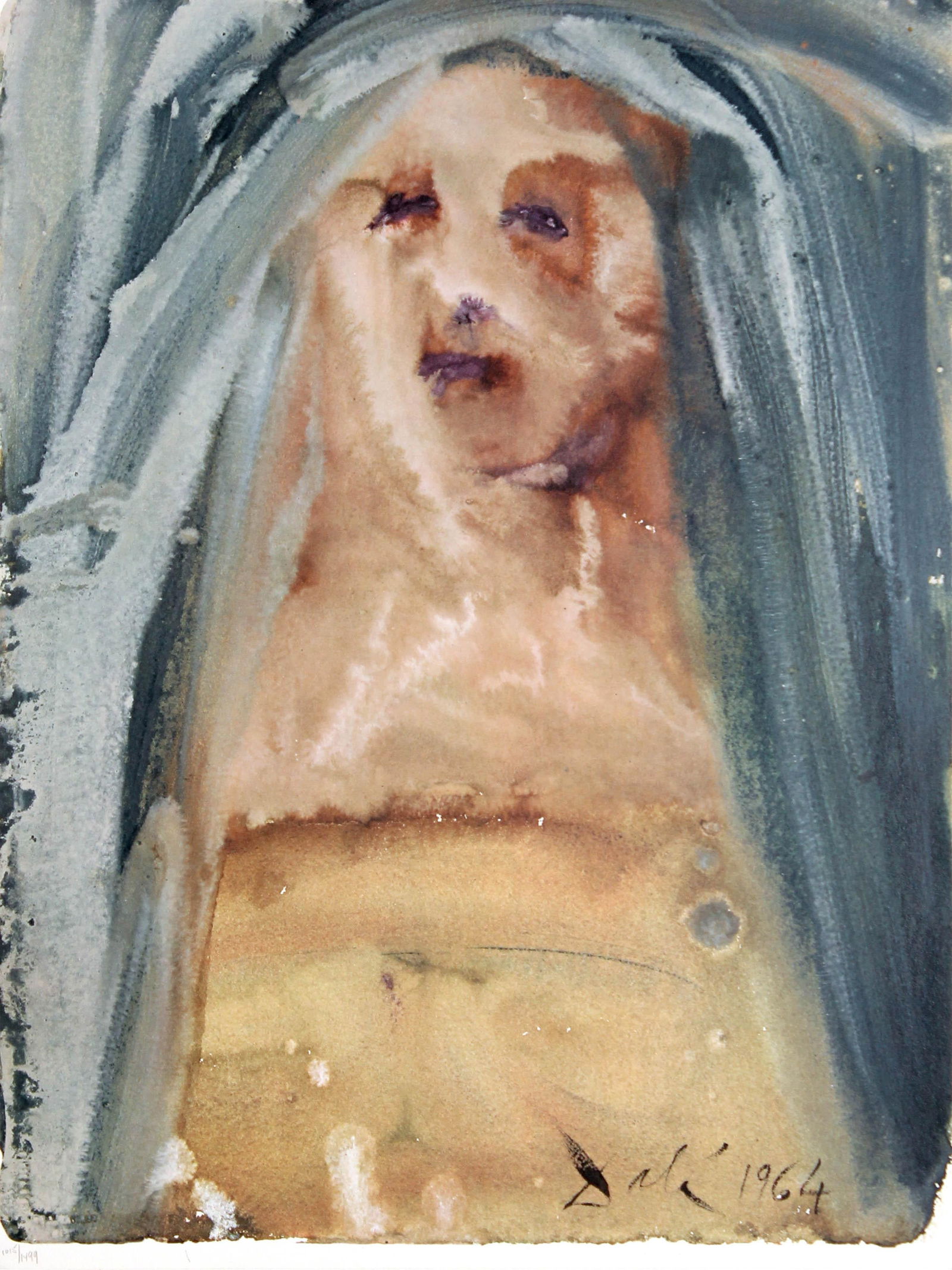 Salvador Dali - Plange virgo accincta Sacco (1 of 1)