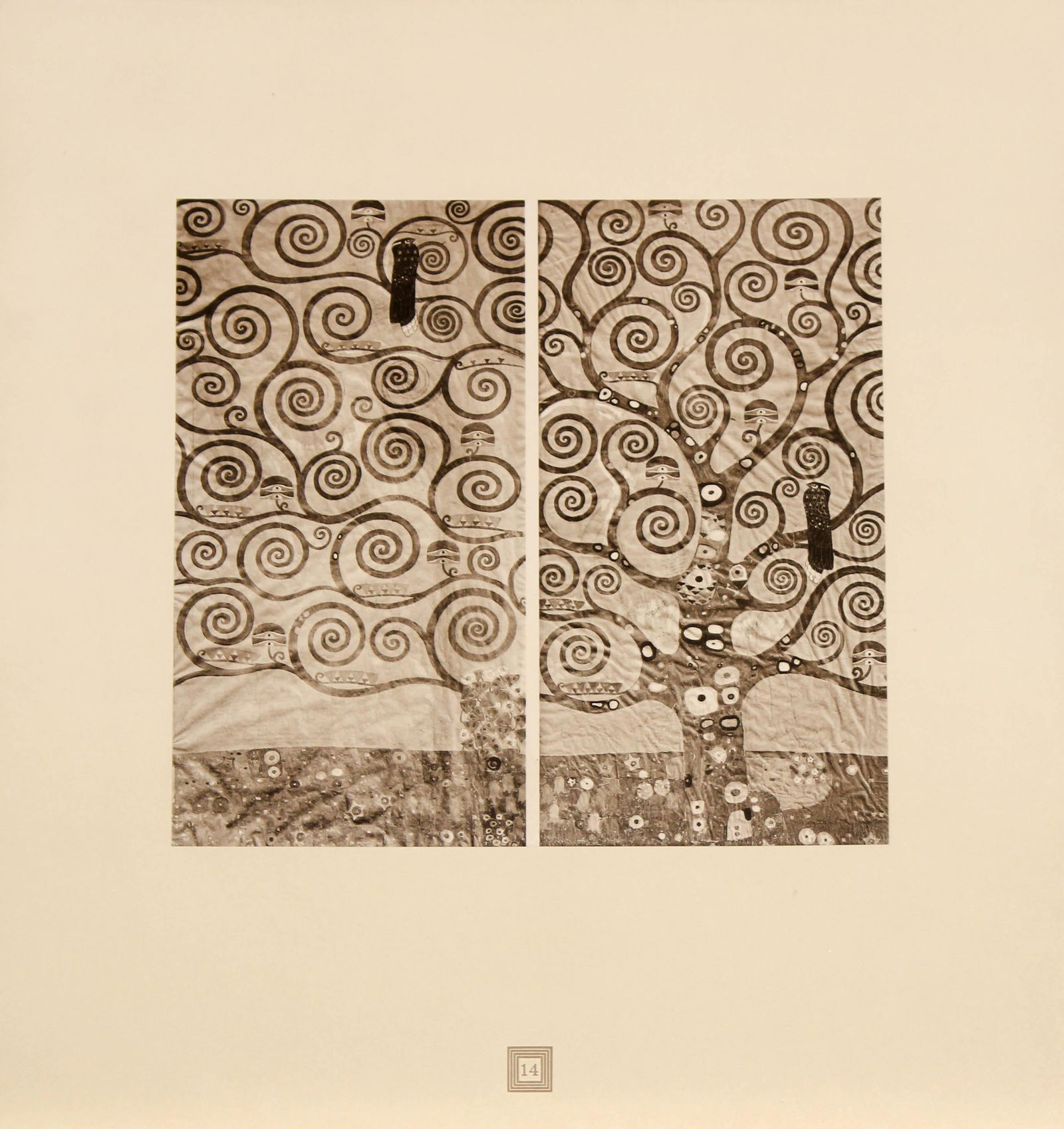 Gustav Klimt (After) - Der Lebensbaum (Fortsetzung) I: Artist: Gustav Klimt (After)Title: Der Lebensbaum (Fortsetzung) IYear: 1931Dimensions: 19in. by 18in.Edition: 108 from the limited edition of 500Publisher: Austrian State Printing Office Vienna