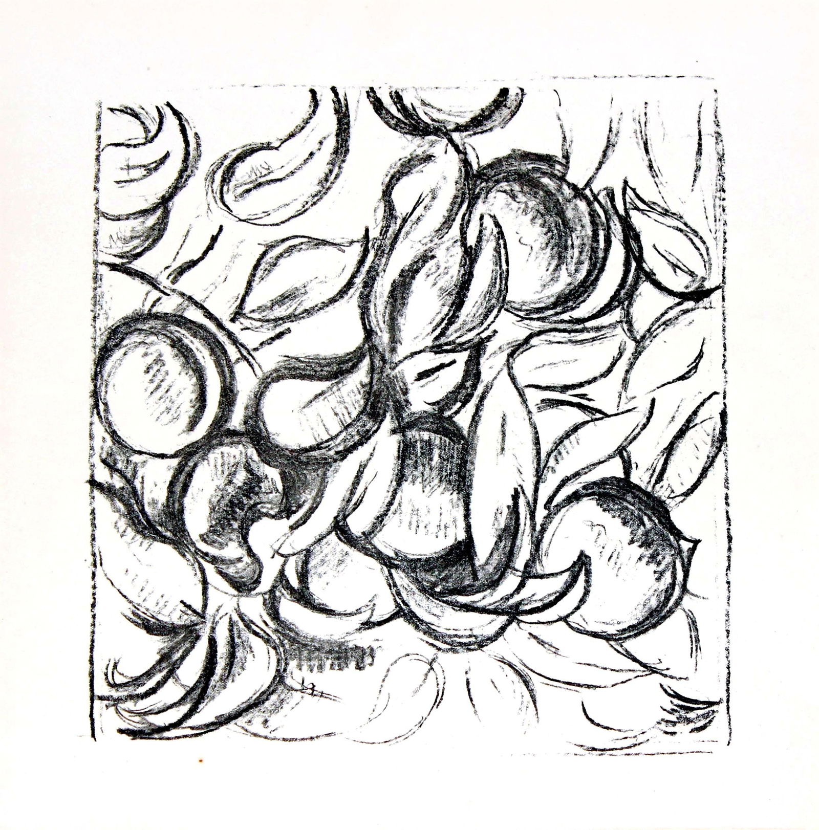 Henri Matisse - Odalisque a la Jupe de Tulle: Artist: Henri MatisseTitle: Odalisque a la Jupe de TulleYear: c. 1923Dimensions: 10.25in. by 10.25in.Edition: From the limited editionMedium: Original lithograph on Velin d'Arches paperCondition: