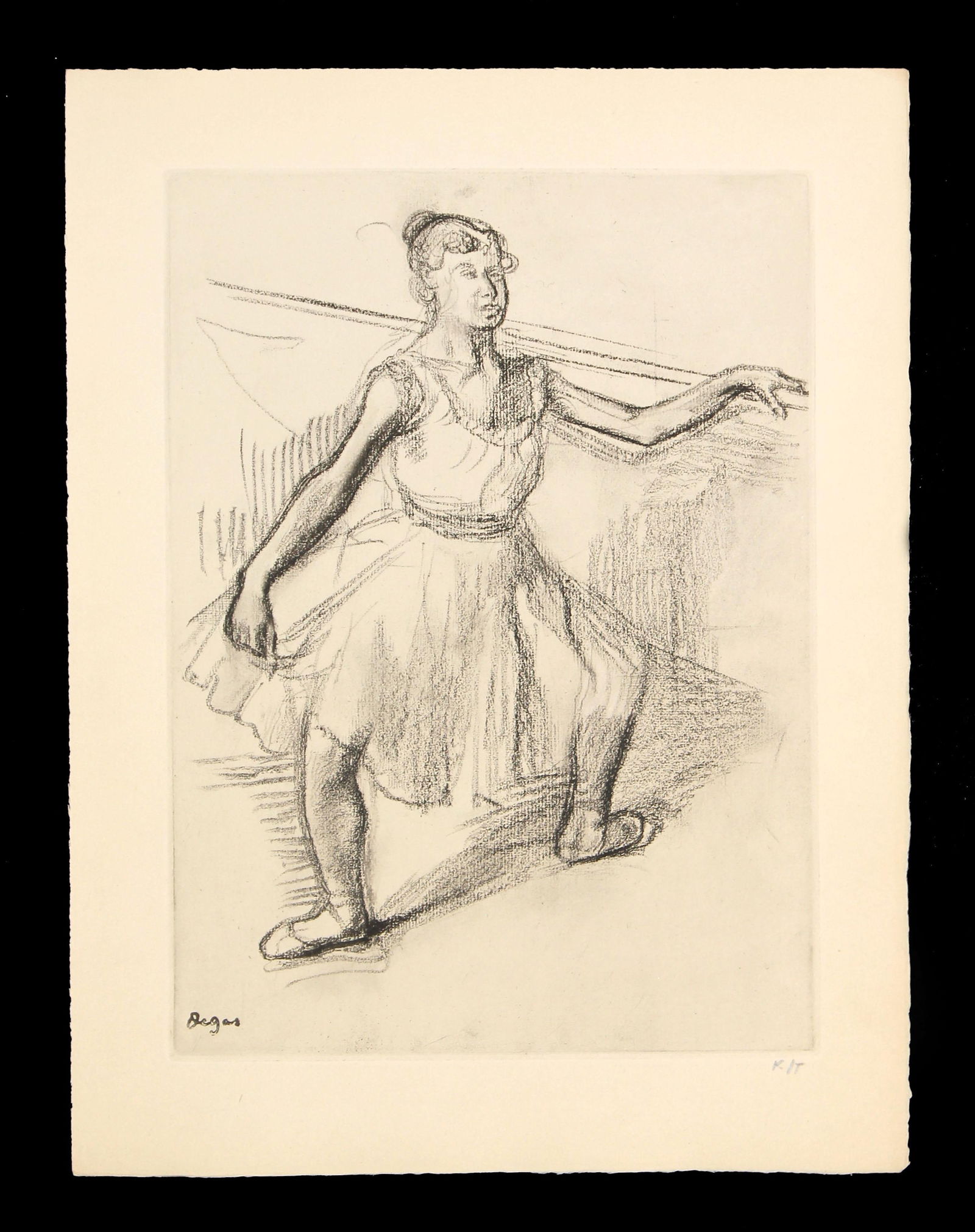 Edgar Degas - Untitled from "Danse Dessin" (1 of 1)